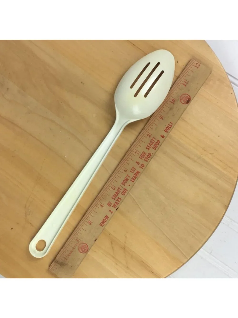 Vintage Tailor Made Products Slotted Spoon  Nylon Plastic